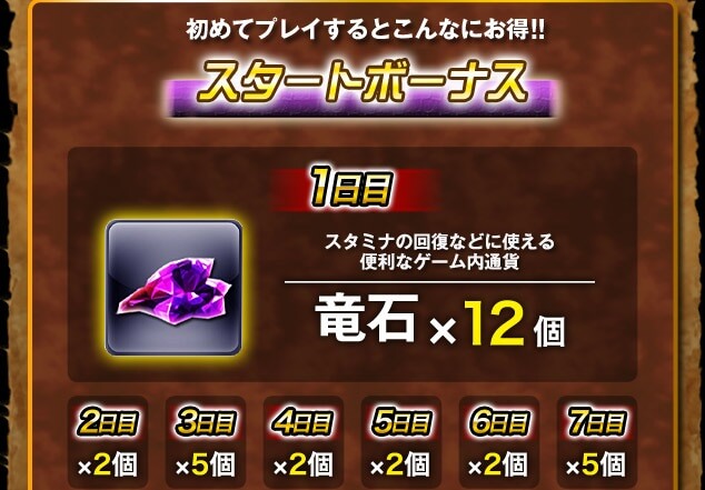 スタートボーナス