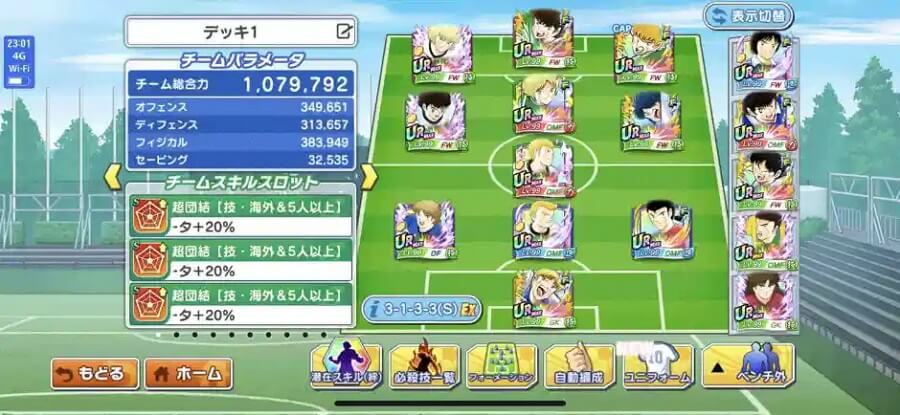 フォーメーション